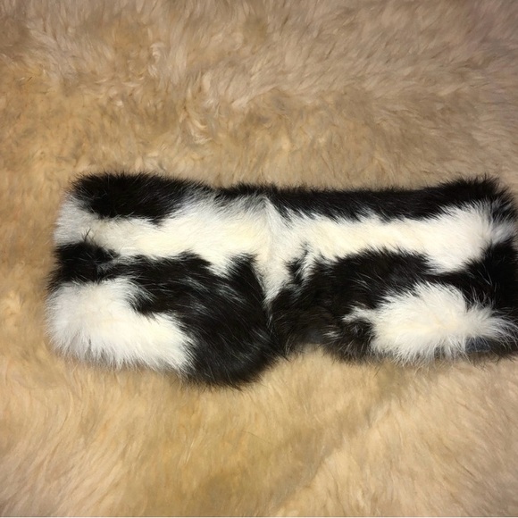 Rabbit Fur Headband - Picture 2 of 4